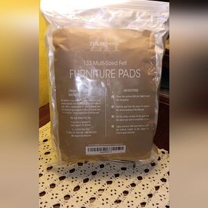 Zulay Home, 133 Multi-sized, Felt Furniture Pads For Hardwood Floors, NWT